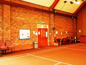 The Church Hall entrance.